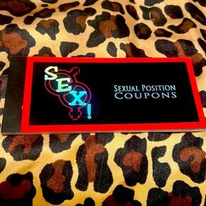 🔥SEXUAL POSITION COUPONS FOR XXX PLAY DATE NIGHT SPICY GAME TICKETS!!!